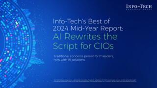 Info-Tech’s Best of 2024 Mid-Year Report: AI Rewrites the Script for CIOs preview picture