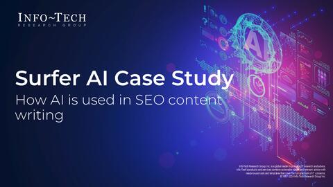 Thought model representing Surfer AI: AI for Search Engine Optimization