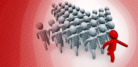 Thought model representing Lead Staff through Change