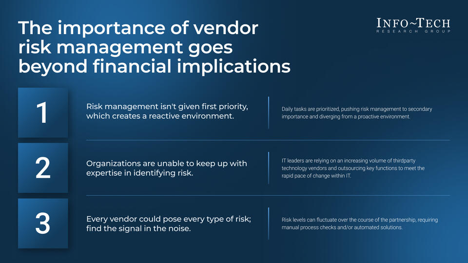 Vendor Classification Model Tool | Info-Tech Research Group