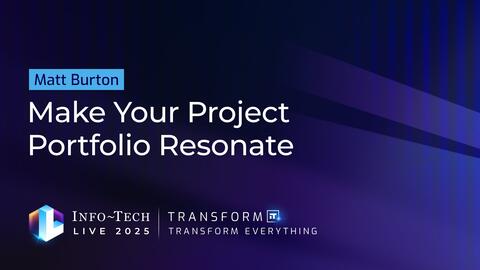 Thought model representing Get Started With IT Project Portfolio Management