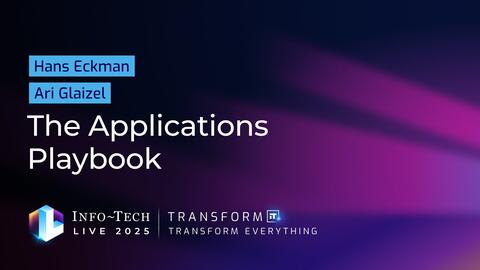 Thought model representing The Applications Playbook Keynote