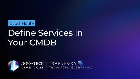 Thumbnail for Define Services in Your CMDB