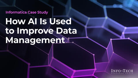 Thought model representing Informatica Case Study: AI for Data Management