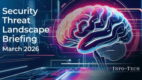 Thought model representing Threat Landscape Briefing – March 2026