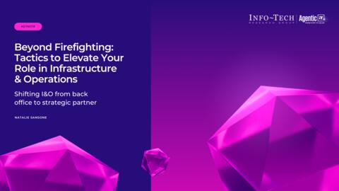 Thought model representing Beyond Firefighting: Tactics to Elevate Your Role in Infrastructure & Operations