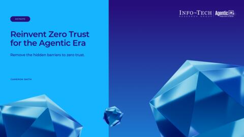 Thought model representing Reinvent Zero Trust for the Agentic Era Keynote