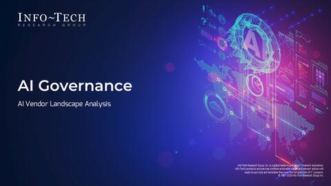 Thought model representing AI Governance: AI Vendor Landscape