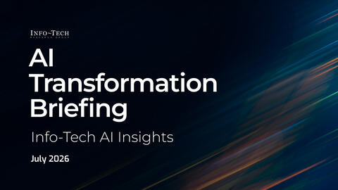 Thought model representing AI Transformation Brief – July 2026