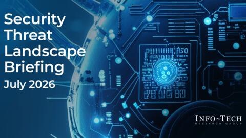 Thought model representing Threat Landscape Briefing – July 2026