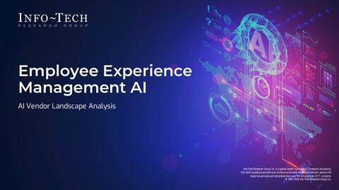 Thought model representing Employee Experience Management: AI Vendor Landscape