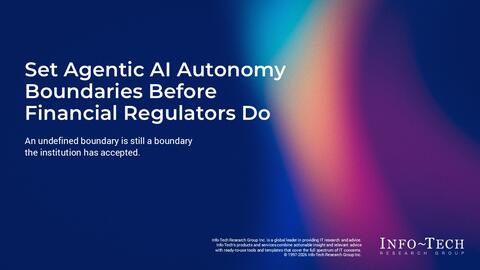 Thought model representing Set Agentic AI Autonomy Boundaries Before Financial Regulators Do