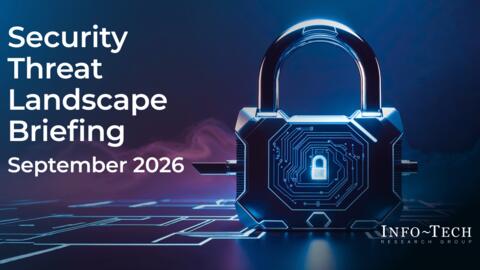 Thought model representing Threat Landscape Briefing – September 2026