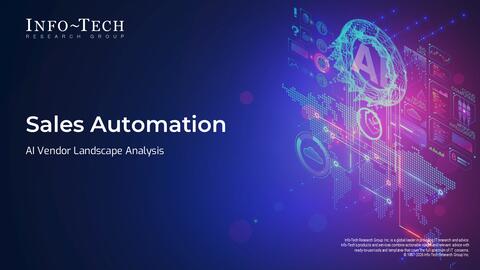 Thought model representing Sales Automation: AI Vendor Landscape
