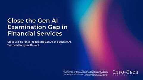 Thought model representing Close the Gen AI Examination Gap in Financial Services