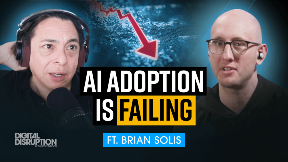 Thought model representing Digital Disruption Podcast: Episode 58