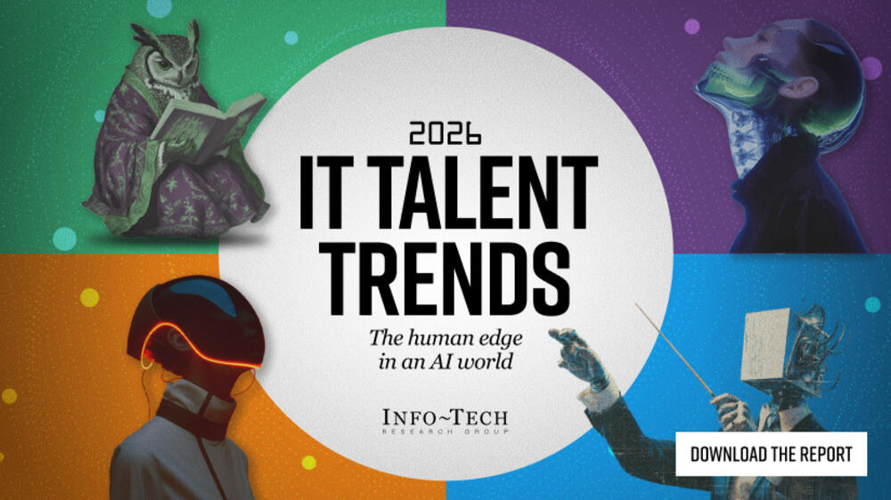 Thought model representing IT Talent Trends 2026​