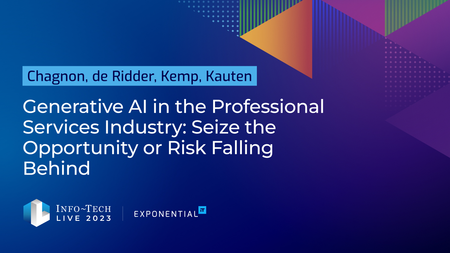 Generative AI in the Professional Services Industry: Seize the ...