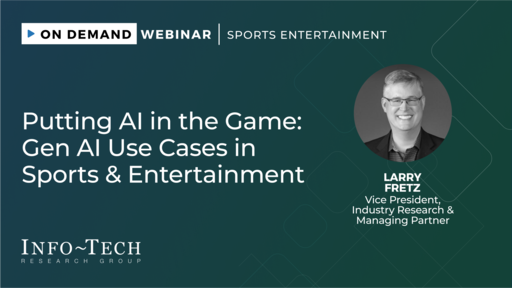 Industry Webinar: Putting AI in the Game: Gen AI Use Cases in Sports ...