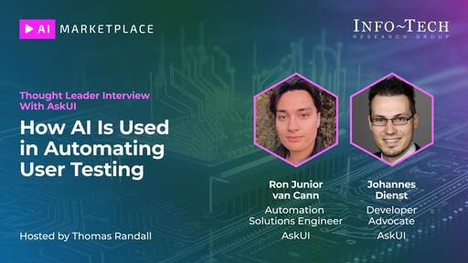 AskUI: How AI Is Used in Automating User Testing | Info-Tech Research Group