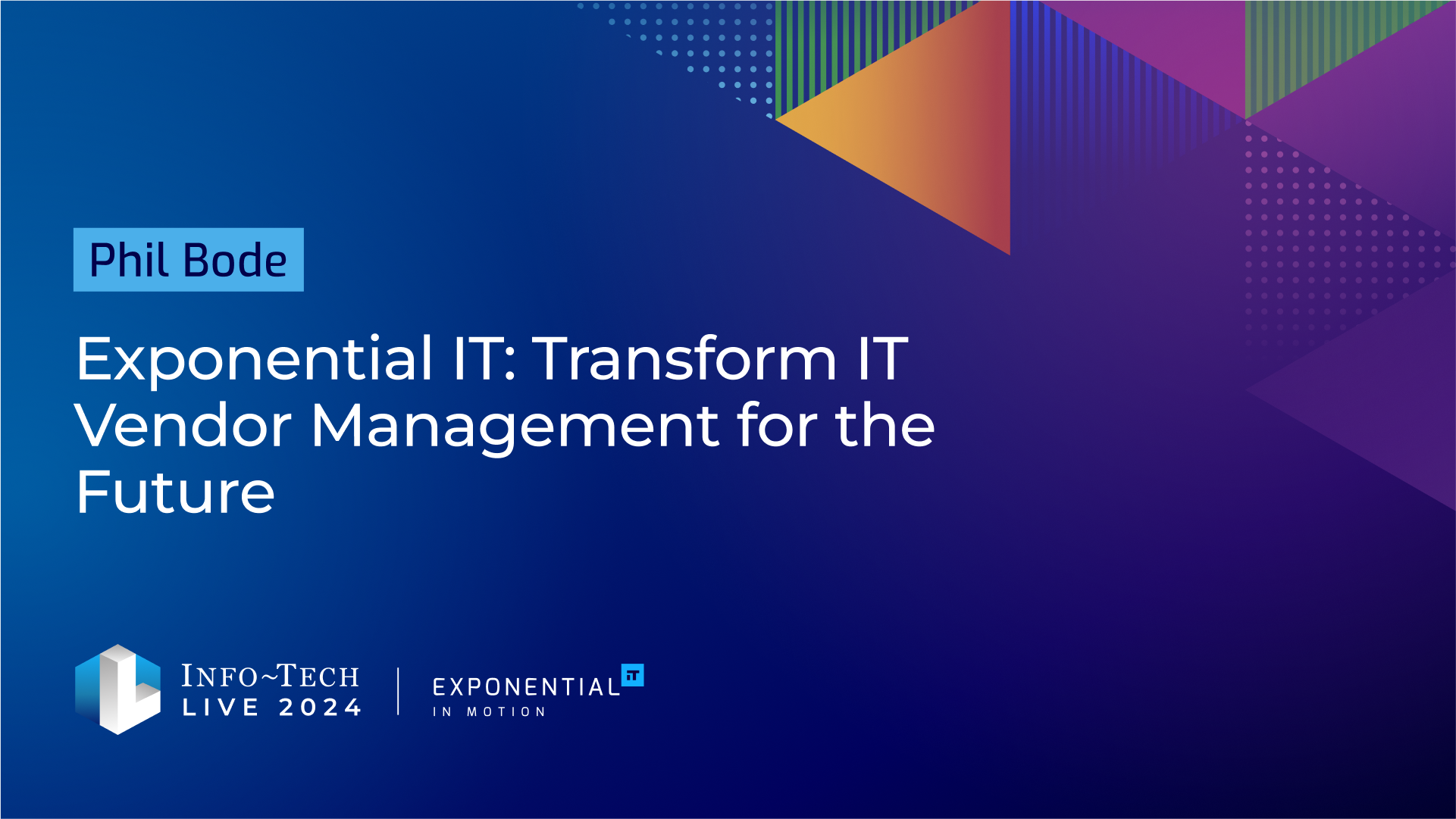 Exponential IT: Transform IT Vendor Management for the Future | Info ...