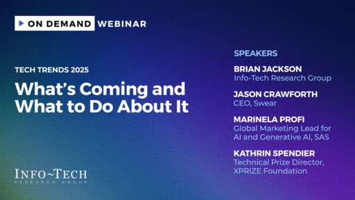 Webinar: Tech Trends 2025 - What’s Coming and What To Do About It ...