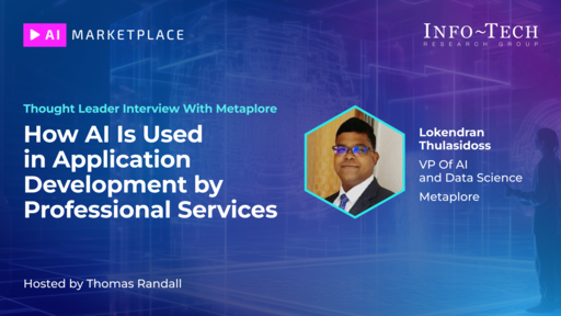 Thumbnail for Metaplore: How AI Is Used for Application Development by Professional Services