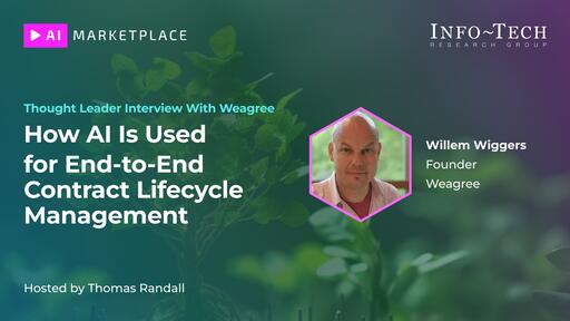 Thumbnail for Weagree: How AI Is Used for End-to-End Contract Lifecycle Management