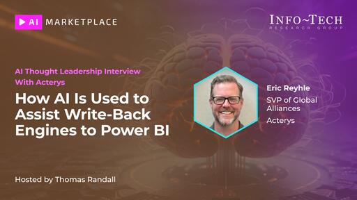 Thumbnail for Acterys: How AI is Used to Assist Write-Back Engines to Power BI